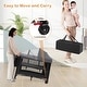 preview thumbnail 15 of 18, Babyjoy Baby Bassinet Bedside Crib with Changing Table Mattress - See Details
