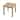 Wood-grain Aluminum Patio Conversation table