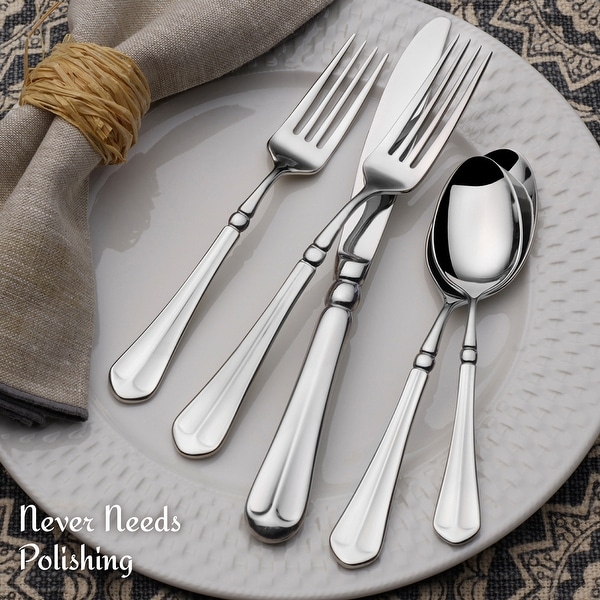 Mikasa French Countryside 65-Piece Flatware - Bed Bath & Beyond