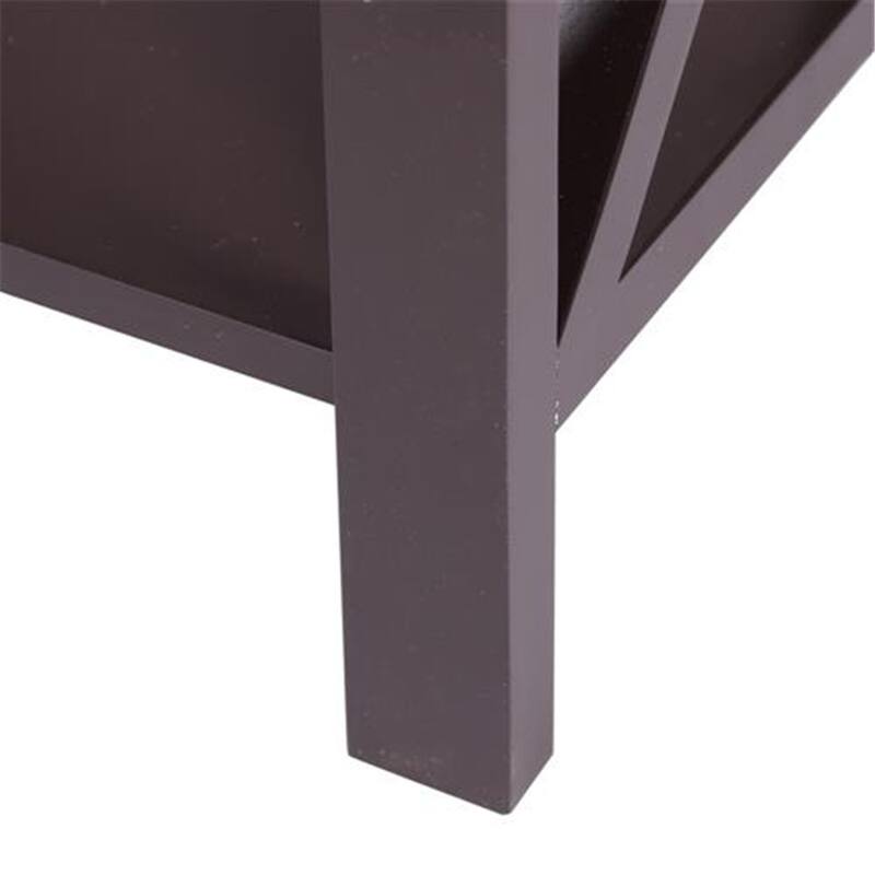 Modern Nightstand with Drawer and Shelf Stylish and Functional Bedside Table for Organized Living