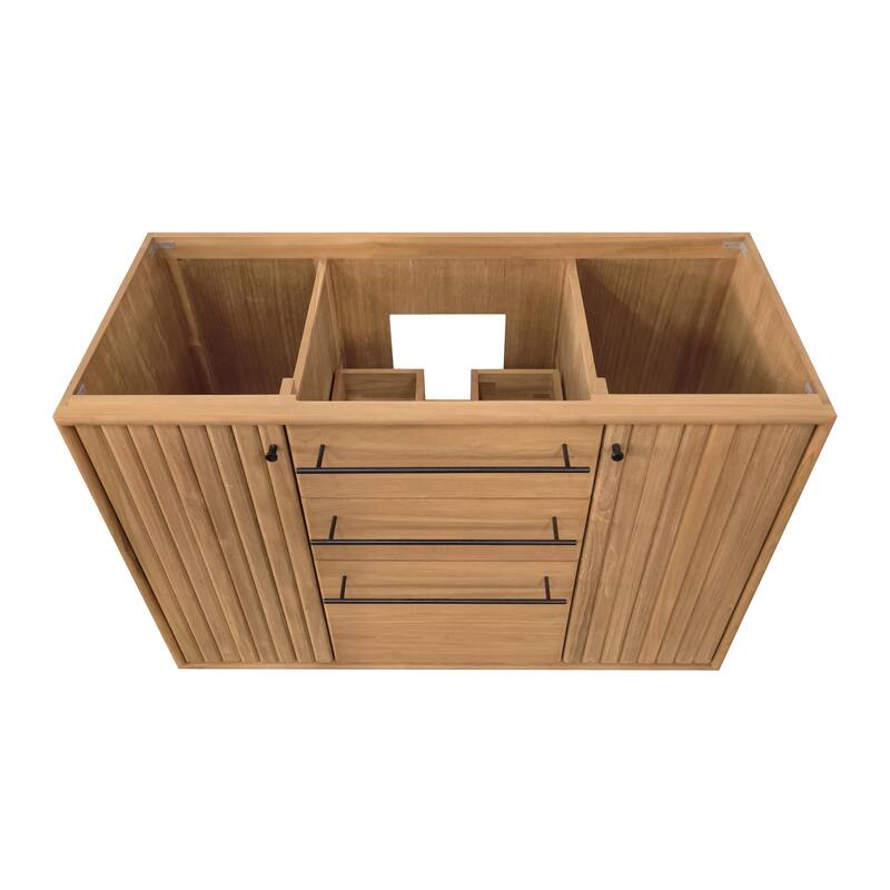 Avanity Parker Bathroom Vanity Only in Natural Teak