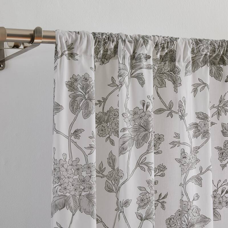 Brooklyn Loom Mila Floral Window Curtain