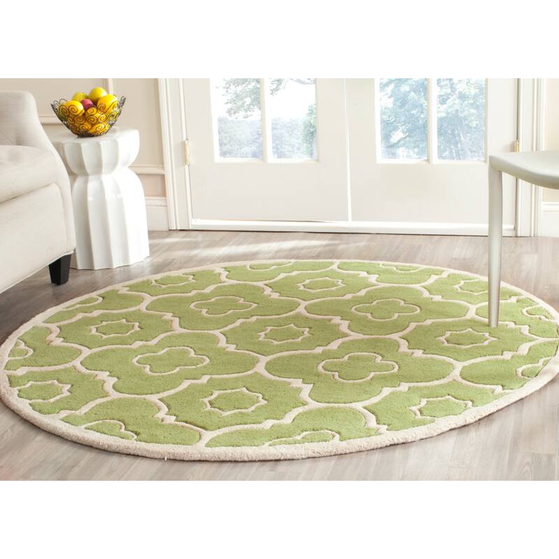 SAFAVIEH Handmade Chatham Franziska Modern Wool Rug