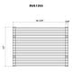preview thumbnail 7 of 5, Ruvati Stainless Steel Foldable Drying Rack Replacement for RVG1533 Farmhouse Workstation Sink - RVA1393