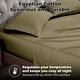 preview thumbnail 60 of 102, Superior Egyptian Cotton 300 Thread Count Solid Bed Sheet Set