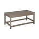 preview thumbnail 45 of 54, Laguna 36-inch Poly Eco-Friendly All Weather Coffee Table Weather Wood