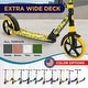 preview thumbnail 48 of 62, Outdoor Cruiser Kick Scooter for Ages 6+, for Kids, Teens, and Adult, Max Load 250 LBS, Foldable, 8-inch Big Wheels,