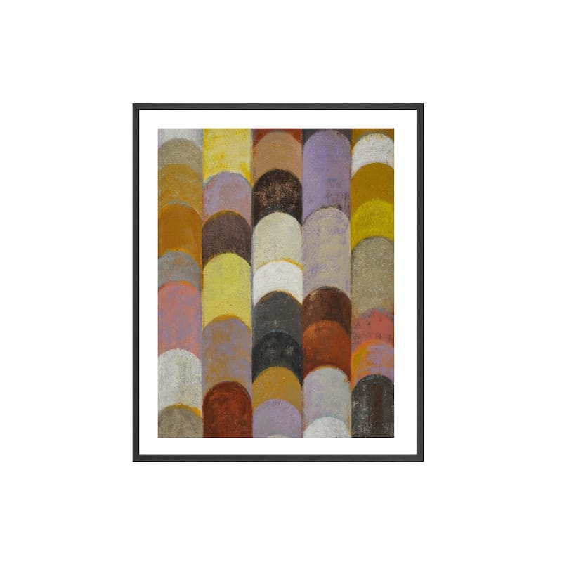 Banded I Framed Print Wall Art by Norman Wyatt Jr.