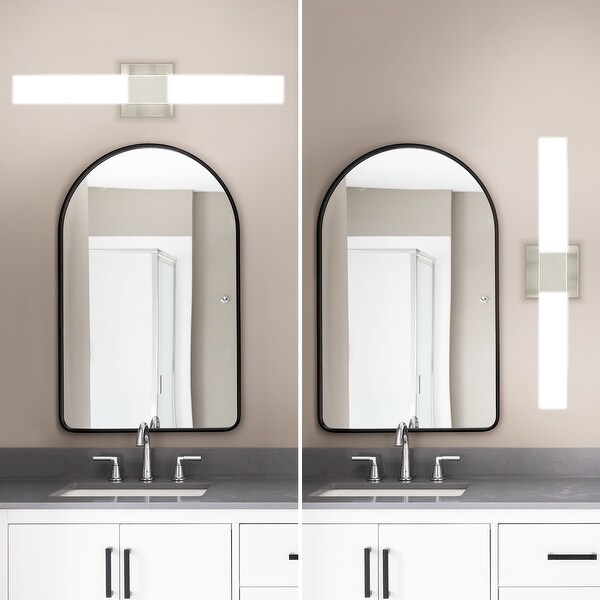 Luxrite LED Bathroom Vanity Light 24 5CCT 24W 1500LM Dimmable