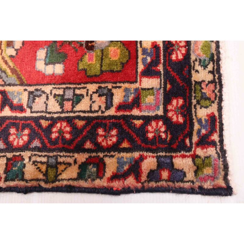 ECARPETGALLERY Hand-knotted Andelz Red Wool Rug - 4'7 x 6'8