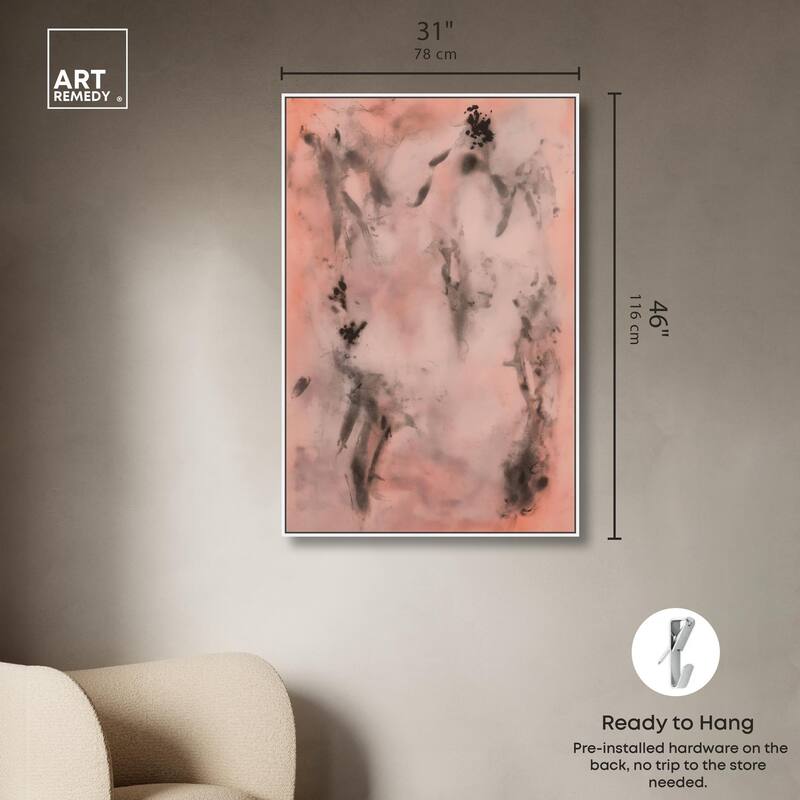 Ink Wash Canvas by Art Remedy
