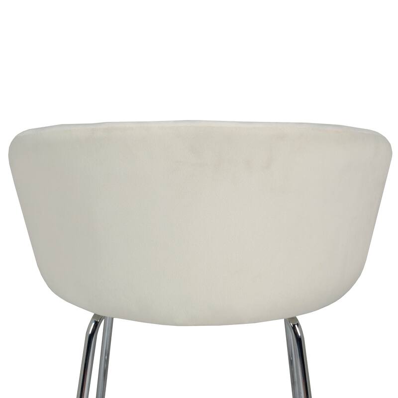 Hillsdale Furniture Marisol Metal Vanity Stool - 25H x 20.75W x 20.75D