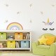 preview thumbnail 1 of 4, Walplus Sleeping Unicorn Rainbow Children Wall Sticker Nursery Decor