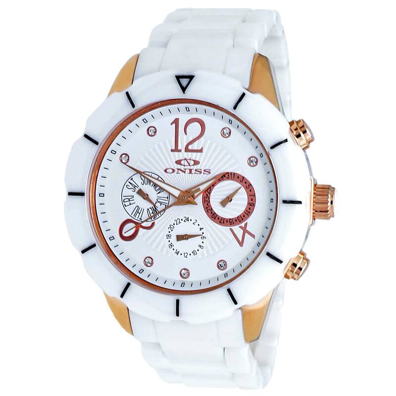 Oniss Men's ARUBA White Dial Watch - ON7200 - One Size