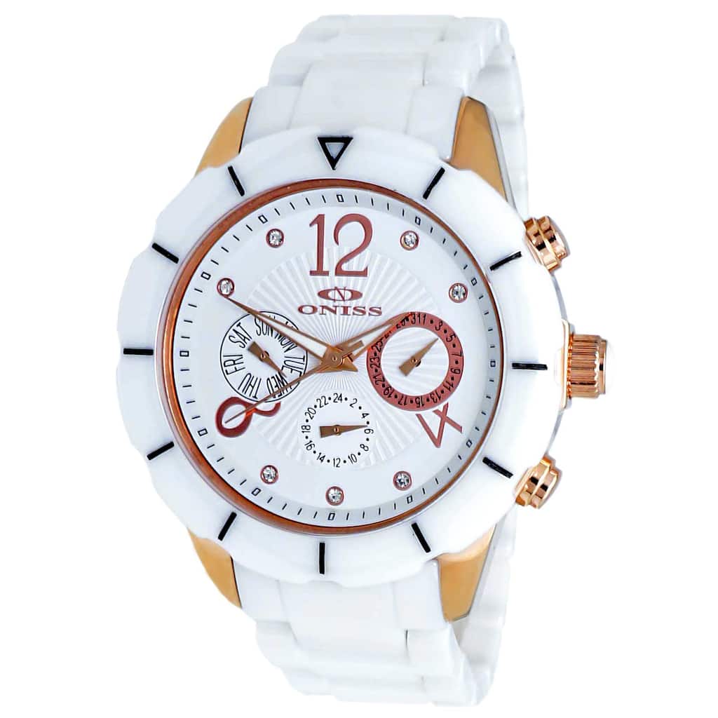 Oniss Men's ARUBA White Dial Watch - ON7200 - One Size