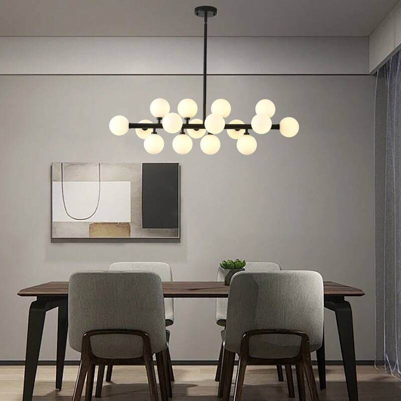 16 Light Modern Sputnik Chandelier Kitchen island Pendant Lights island