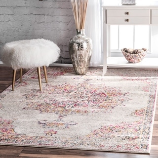 Nuloom Vintage Persian Medallion Area Rug