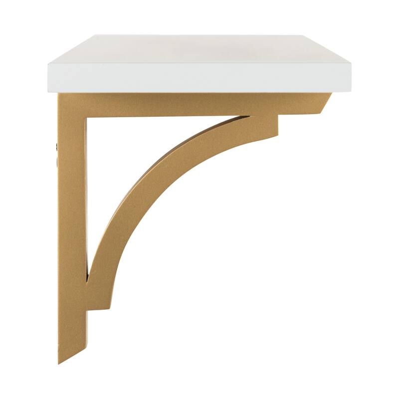 Kate and Laurel Corblynd Traditional Wood Wall Shelf