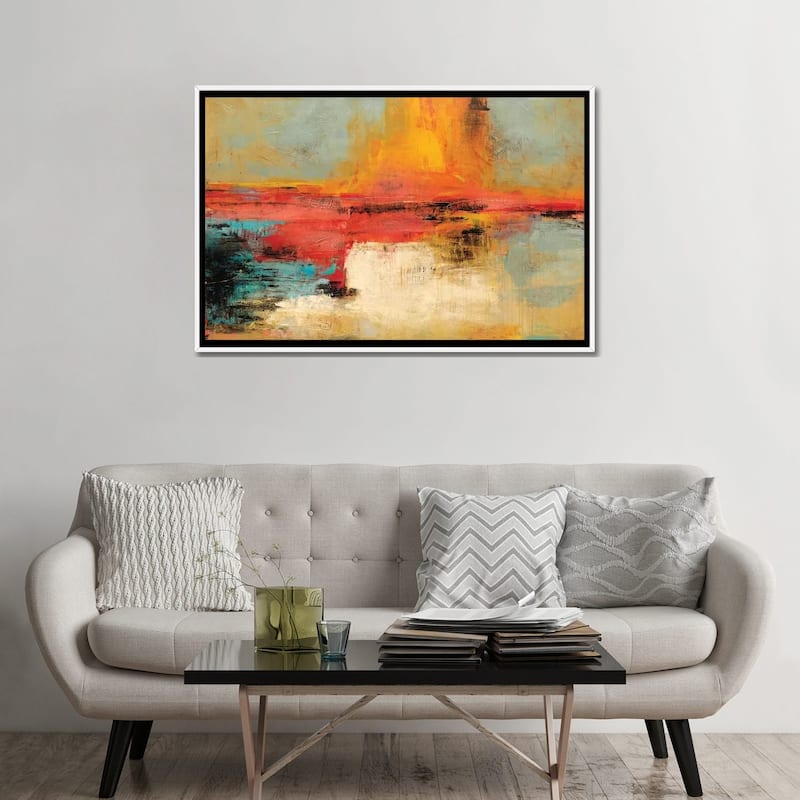 iCanvas "Acertijo" by Nancy Villareal Santos Framed Canvas Print