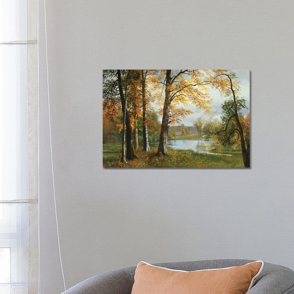 iCanvas "A Quiet Lake " by Albert Bierstadt Canvas Print