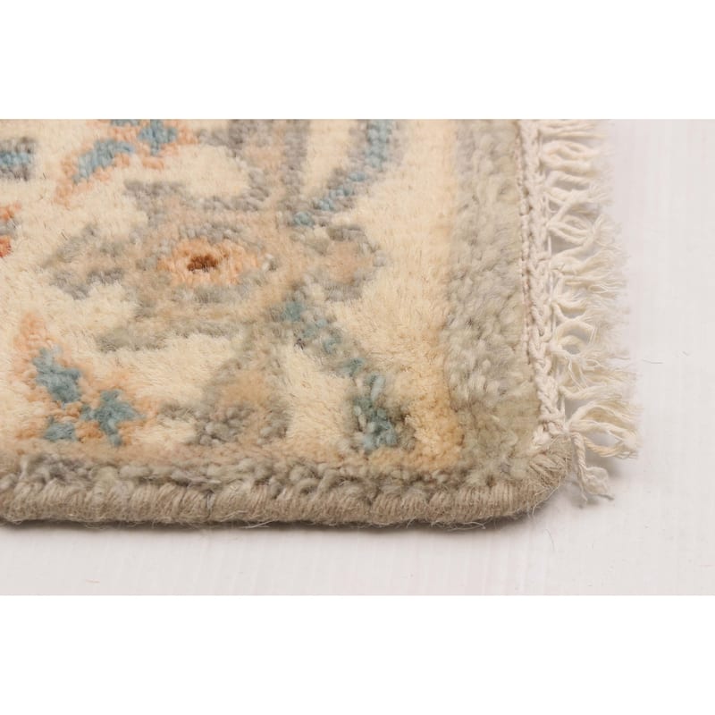 ECARPETGALLERY Hand-knotted Serapi Heritage Grey Wool Rug - 2'4 x 8'2