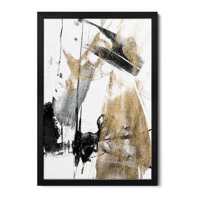 Glam & Black II Premium Framed Poster by Jennifer Goldberger