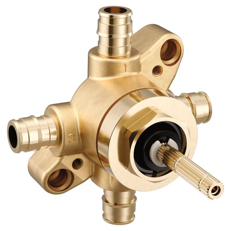 Moen M-Core 2 or 3 Function 1/2" Cold Expansion PEX Diverter Valve - Natural