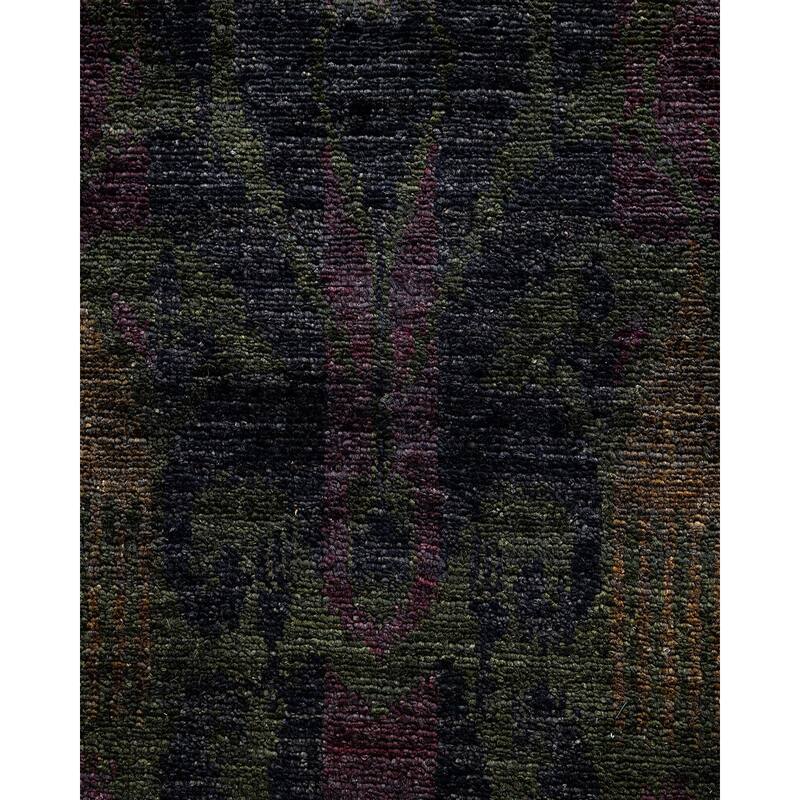 Overdyed, One-of-a-Kind Hand-Knotted Area Rug - Brown - 6' 0" x 9' 2"