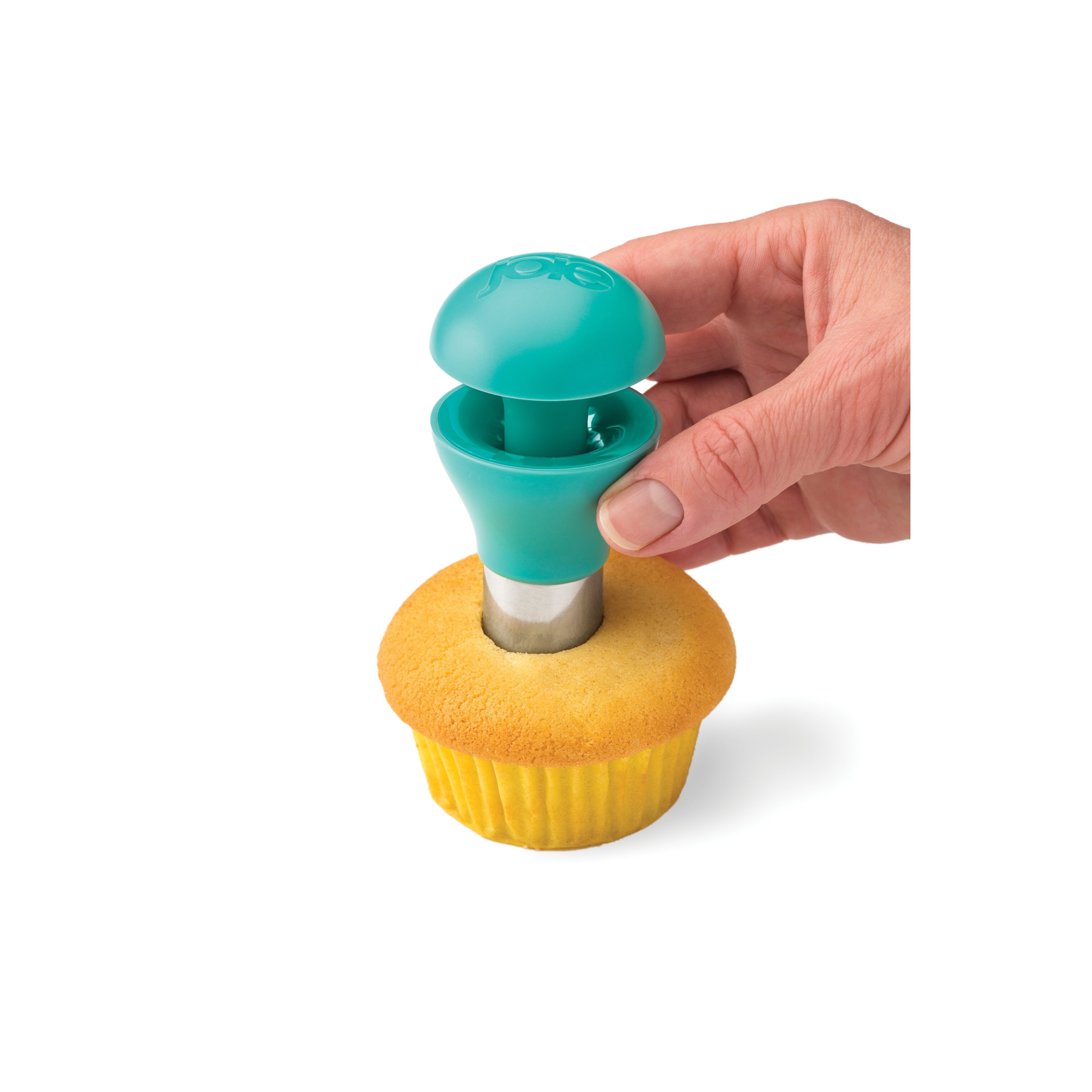 Joie Stainless Steel Cupcake Corer Muffin Pastry Treat Cake Decorating Plunger Teal On Sale Overstock 31526335