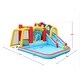 preview thumbnail 4 of 7, 7 In1 Inflatable Slide Water Park Bouncing House Soccer Garden Bouncer Splash Pool&Water Gun& Climbing Wall&Basketball&Football