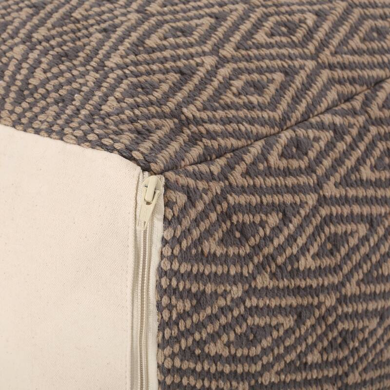 Hansolo Yarn Square Pouf,Comfortable choice, multiple functions, classic design, and cozy corners