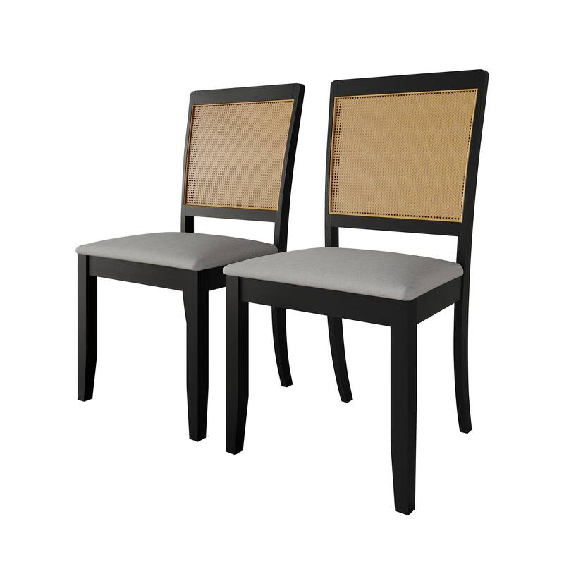CraftPorch Rustic Wooden Dining Chair