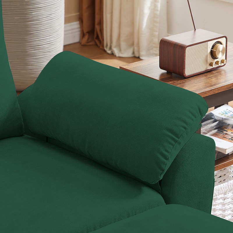 Jarenie 79.72" L Shaped Sofa Couch for Living Room