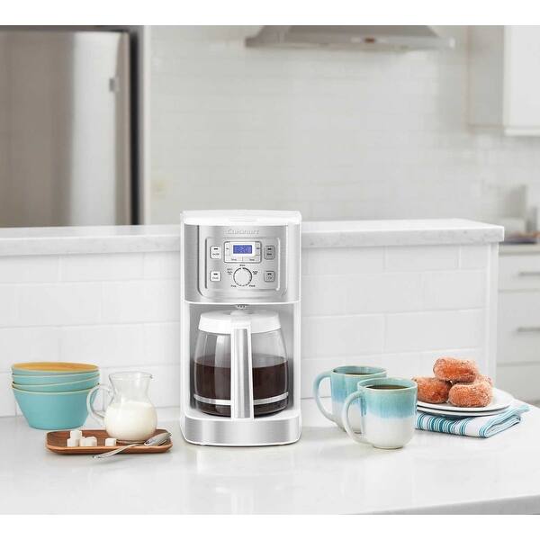 Cuisinart CBC7200WPCFR 14 Cup Programmable Coffee Maker White