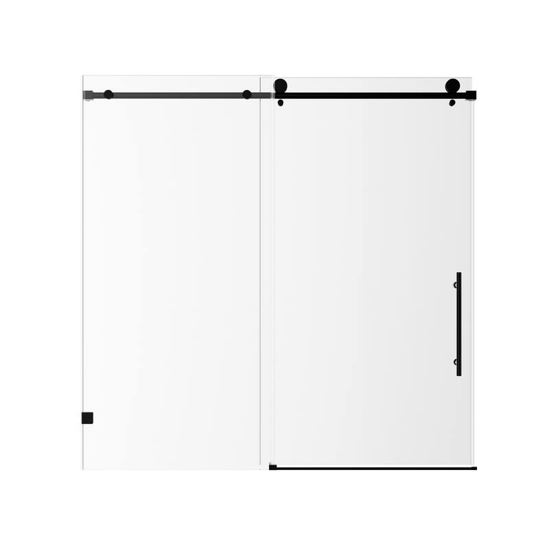 Frameless Single Sliding Shower Door