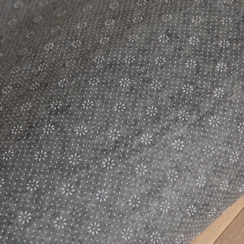 Slide-Stop® Multi-Surface Reversible Non-Slip Cushion Rug Pad, 1/4" Thick, Floor Protection, for 4'x6' Area Rug, Gray