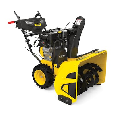 Champion 338cc 30-Inch Gas Snowblower with Electric Start and LED