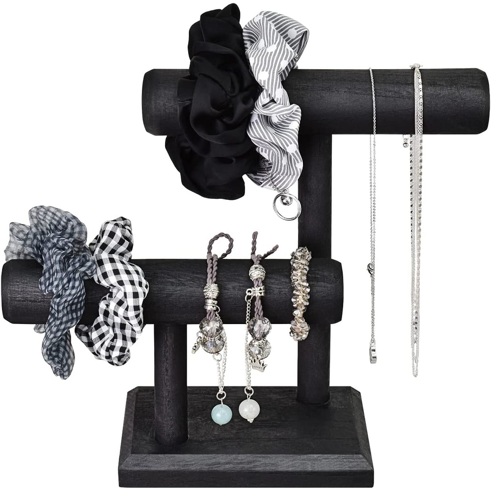 7th Velvet Bracelet Holder, Grey Velvet Jewelry Display Stand, Detachable Bracelet Display Organizer Stand, Jewelry Holder for Watch Display