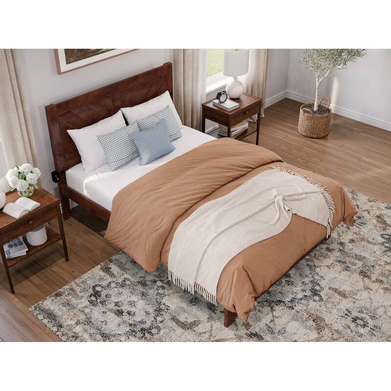 Canyon Platform Bed with Matching Headboard and Footboard