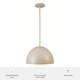 preview thumbnail 3 of 5, Hunter Erling 1-Light Medium Pendant - Kitchen, Dining Room, Entry - Modern, Transitional