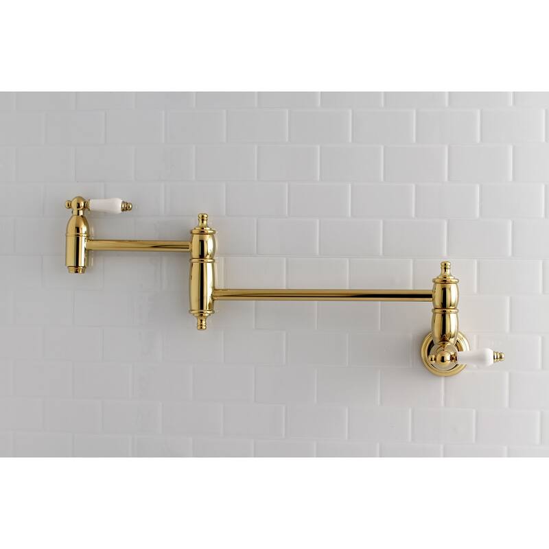 Restoration Wall Mounted Pot Filler Faucet