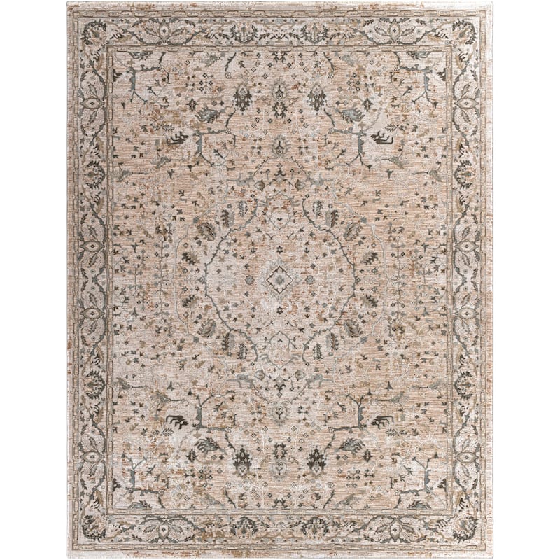 Livabliss Casual Brunswick Medallion Area Rug