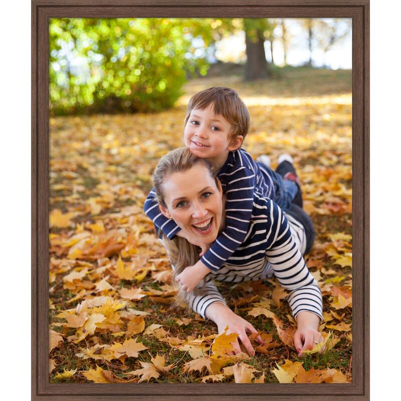 Florence Gold Framed Picture Frame, Photo Frame - 20x24 - Florence Medium Brown