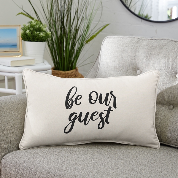 Be our guest bed pillow online