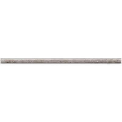 The Tile Life Dallas 1x12 Palatino Matte Resin Pencil / Round Wall Tile - 1 x 12 - 1 Piece
