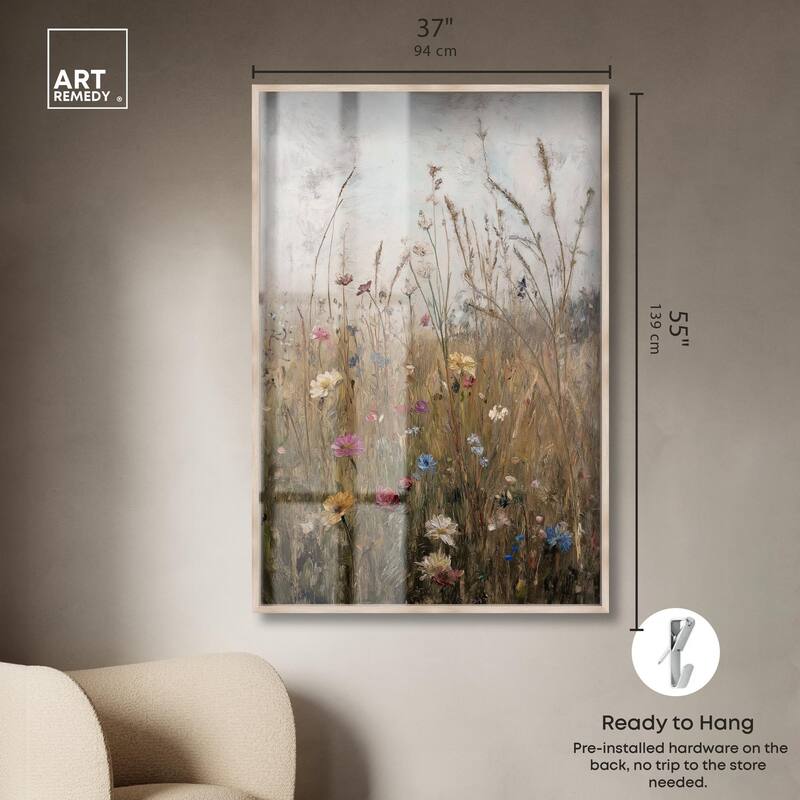 Field of Forgotten Dreams I Shadowbox by Art Remedy