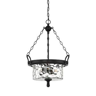 Designers Fountain Amilla 3 Light 18" Wide Wrought Iron Drum