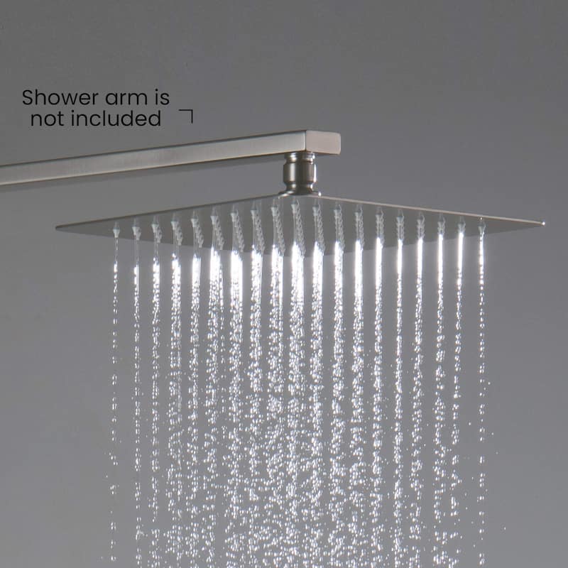 Cube 10" Metal Ultra Thin Profile Rain Shower Head 1.75 GPM