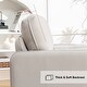 preview thumbnail 60 of 76, HOMYKA Oversized Accent Chair, Modern Sherpa Single Sofa with 2PCS Pillows