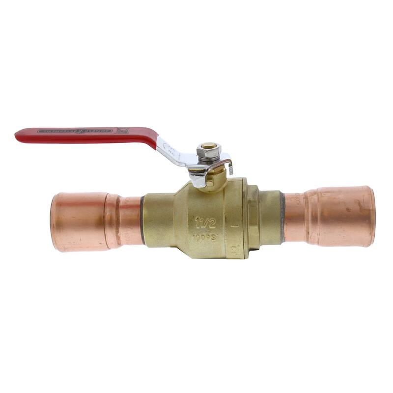 Jones Stephens B67254 1-1/2" Full Port Metal Ball Valve with CPVC